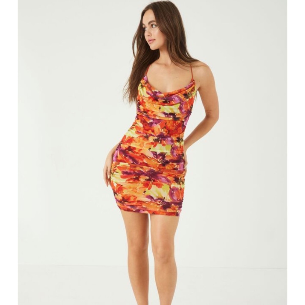 Garage NWT Ruched dress